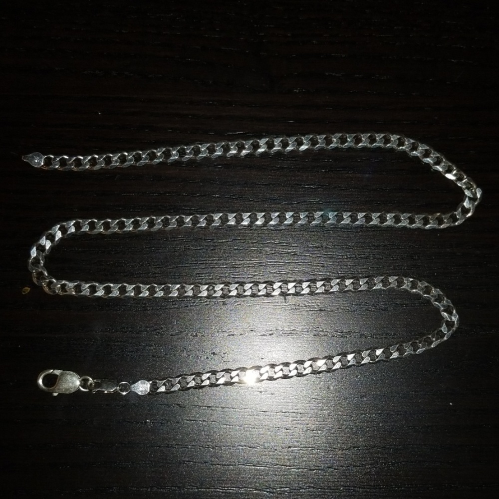 Sterling silver 27" chain